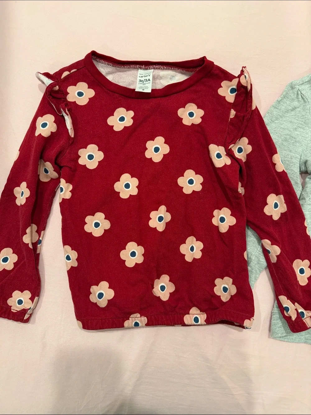 3T Girls thick cotton long sleeves